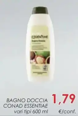 Conad Bagno doccia CONAD ESSENTIAE offerta