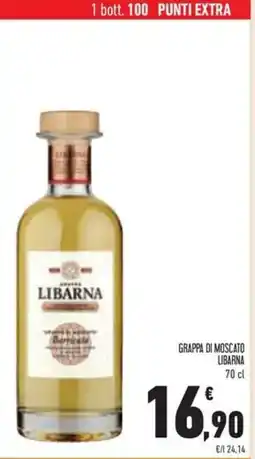 Conad Grappa di moscato LIBARNA offerta