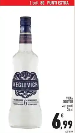 Conad Vodka KEGLEVICH offerta