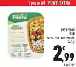 Conad Piatti pronti FILENI offerta