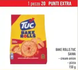 Conad Bake rolls tuc saiwa cream onion, pizza offerta