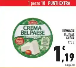 Conad Formaggini bel paese GALBANI offerta