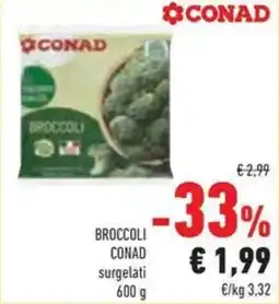 Conad Broccoli CONAD offerta