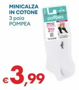 MD Discount Minicalza in cotone POMPEA offerta