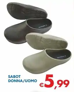 MD Discount Sabot donna/uomo offerta