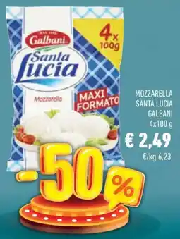 Conad Superstore Mozzarella santa lucia GALBANI offerta