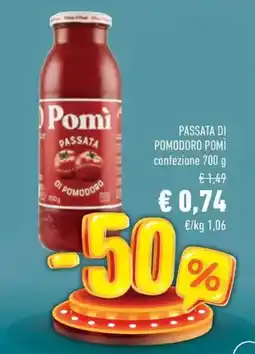 Conad Superstore Passata di pomodoro POMÌ offerta