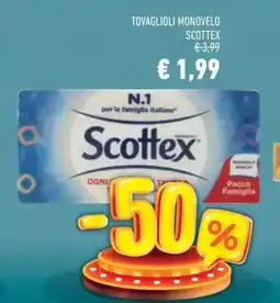 Conad Superstore Tovaglioli monovelo SCOTTEX offerta
