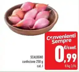 Conad Superstore Scalogno confezione offerta