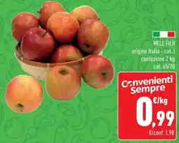 Conad Superstore Mele FUJI offerta