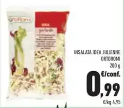 Conad Superstore Insalata idea julienne ORTOROMI offerta