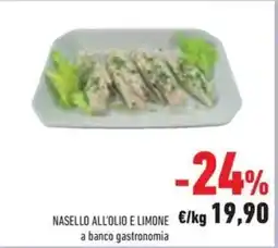 Conad Superstore Nasello all'olio e limone offerta