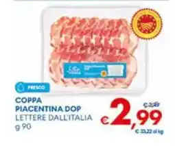 MD Discount Coppa piacentina dop LETTERE DALL'ITALIA offerta