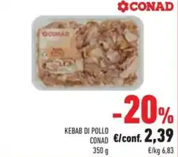 Conad Superstore Kebab di pollo CONAD offerta