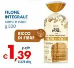 MD Discount Filone integrale semi e noci offerta