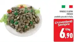 Conad Superstore Vongole o lupini freschi offerta