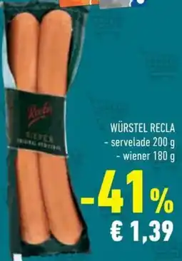 Conad Superstore Würstel RECLA offerta
