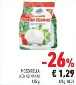 Conad Superstore Mozzarella NONNO NANNI offerta