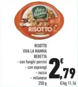 Conad Superstore Risotto viva la mamma BERETTA offerta