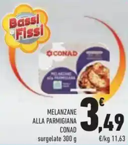 Conad Superstore Melanzane alla parmigiana CONAD offerta