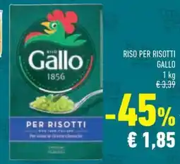 Conad Superstore Riso per risotti GALLO offerta