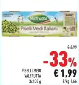 Conad Superstore Piselli medi VALFRUTTA offerta