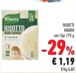 Conad Superstore Risotti KNORR offerta