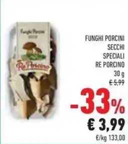 Conad Superstore Funghi porcini secchi speciali RE PORCINO offerta