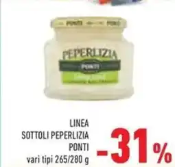 Conad Superstore Linea sottoli peperlizia PONTI offerta