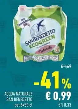 Conad Superstore Acqua naturale SAN BENEDETTO offerta