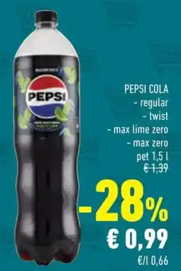 Conad Superstore Pepsi cola offerta
