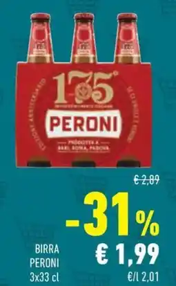 Conad Superstore Birra PERONI offerta