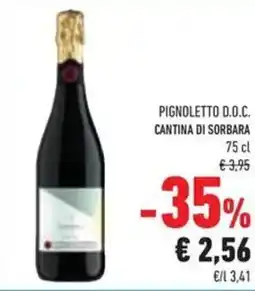 Conad Superstore Pignoletto d.o.c. CANTINA DI SORBARA offerta