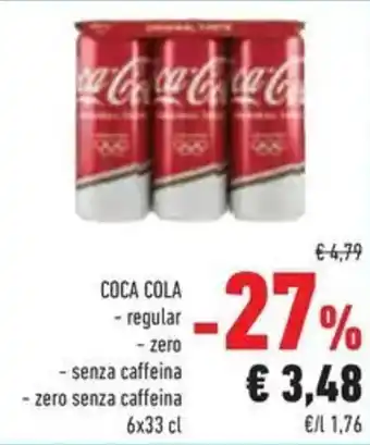 Conad Superstore COCA COLA regular - zero offerta