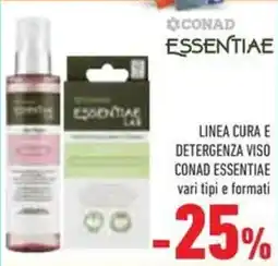 Conad Superstore Linea cura e detergenza viso CONAD ESSENTIAE offerta