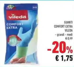 Conad Superstore Guanti comfort extra VILEDA offerta