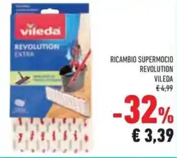 Conad Superstore Ricambio supermocio revolution VILEDA offerta