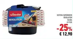 Conad Superstore Sistema supermocio revolution VILEDA offerta