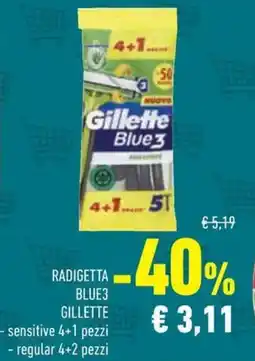 Conad Superstore Radigetta blue3 GILLETTE offerta