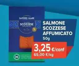 Sapore di Mare Salmone scozzese affumicato offerta