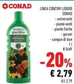 Conad Superstore Linea concimi liquidi CONAD offerta
