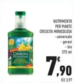 Conad Superstore Nutrimento per piante CRESCITA MIRACOLOSA offerta