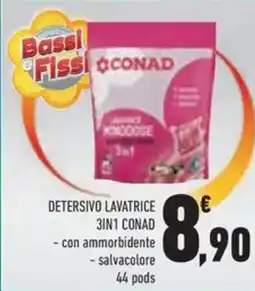 Conad Superstore Detersivo lavatrice 3IN1 CONAD offerta