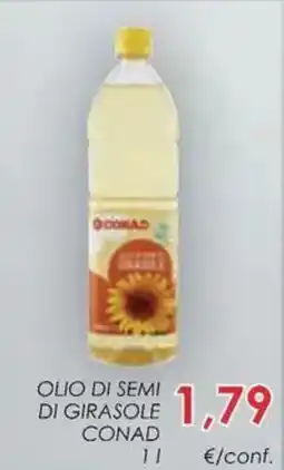 Conad Superstore Olio di semi di girasole CONAD offerta