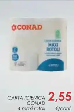Conad Superstore Carta igienica CONAD offerta