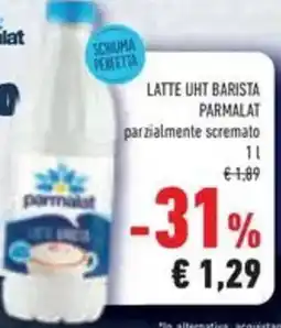 Conad Superstore Latte uht barista PARMALAT offerta