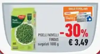 Conad Superstore Piselli novelli FINDUS offerta
