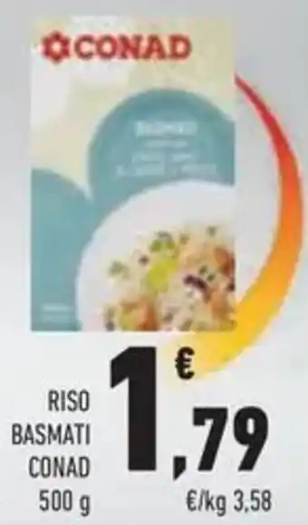 Conad Superstore Riso basmati CONAD offerta