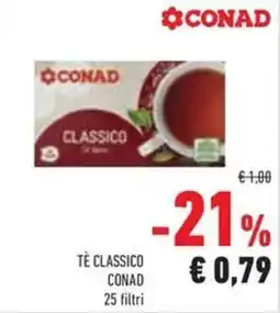 Conad Superstore Tè classico CONAD offerta