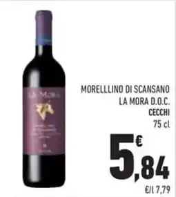 Conad Superstore Morelllino di scansano la mora d.o.c. CECCHI offerta